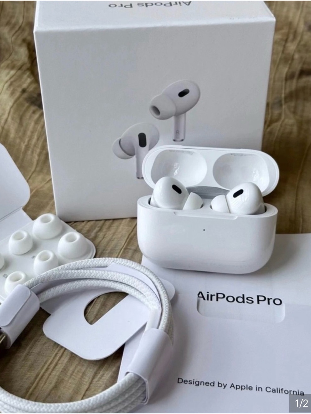 Apple AirPods Pro 2 Wireless Earbuds with USB C Charging Case